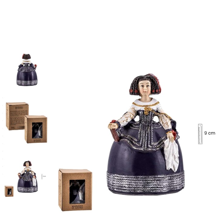 Figura de Menina de Velázquez clássica, Infanta Mariana