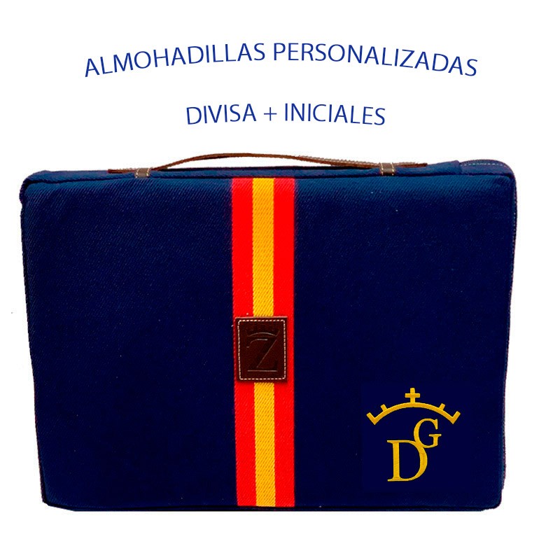Almohadilla personalizada "Divisa iniciales" Almohadilla personalizada "Divisa iniciales"