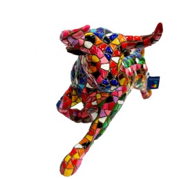 Toro mosaico multicolor...