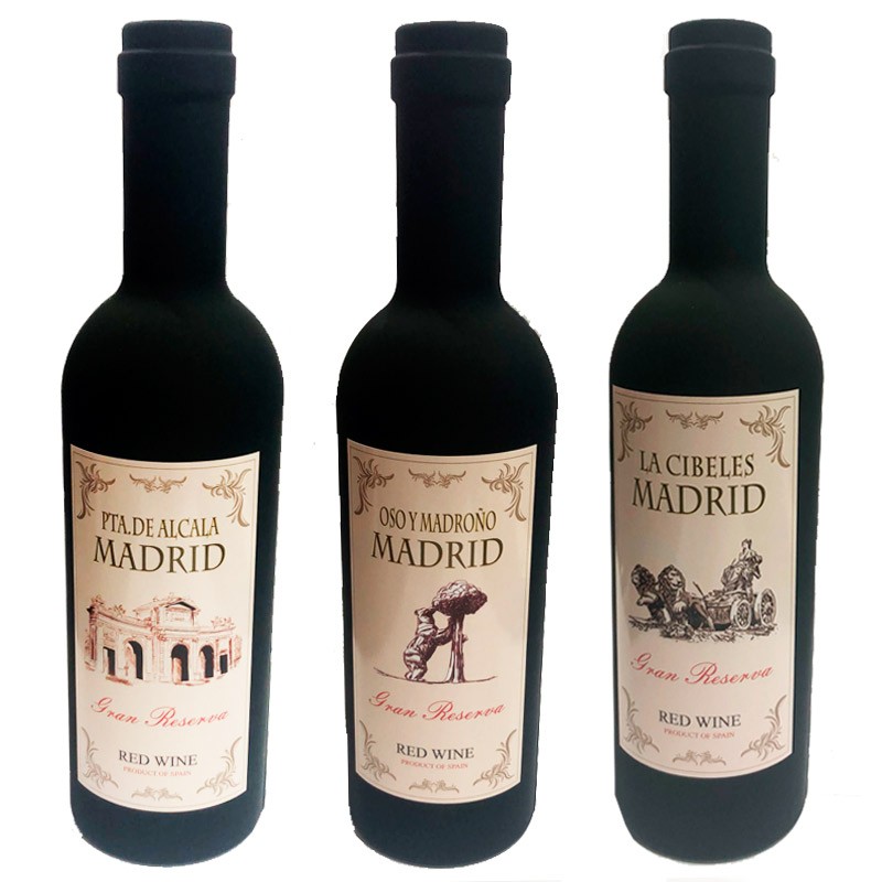 Coffret à vin, bouteille « Madrid » Coffret à vin, bouteille « Madrid »