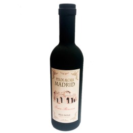 Wine Set, "Madrid" bottle Puerta de Alcala