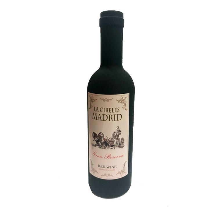 Set de Vino, botella "Madrid" Cibeles