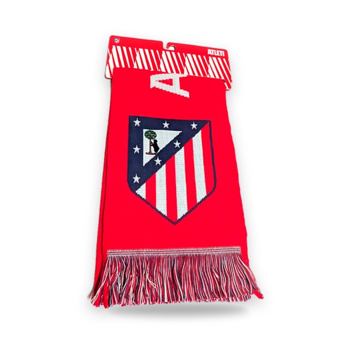 Écharpe officielle de l'Atlético de Madrid, coloris rouge