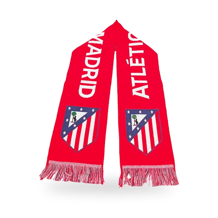 Sciarpa ufficiale dell'Atlético de Madrid rossa – vista 5