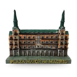 Nachbildung der Plaza Mayor von Madrid aus handbemaltem Kunstharz
