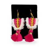 Hombreras bullfighting earrings, hand-embroidered epaulettes