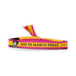 Pulsera taurina Soy de... modelo Marco Pérez, con cierre de zamak