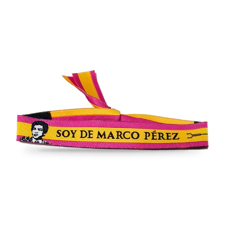 Stierkampf-Armband Soy de..., Modell Marco Pérez, mit Verschluss aus Zamak