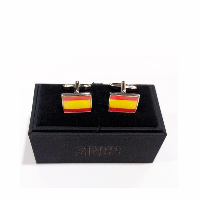 Gemelos de camisa "Bandera de España"