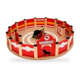 Children's wooden toy bullring – view 2