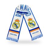 Official Real Madrid FC scarf, 140 x 20 cm
