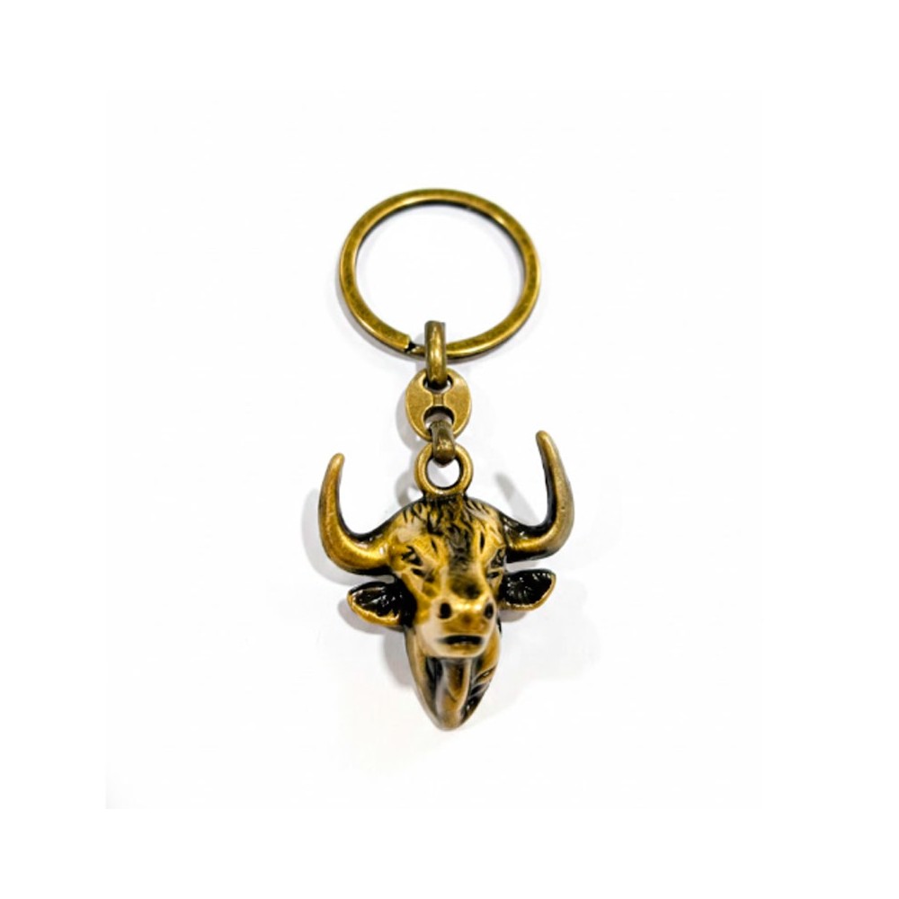 Porte-clés en cuivre taurine