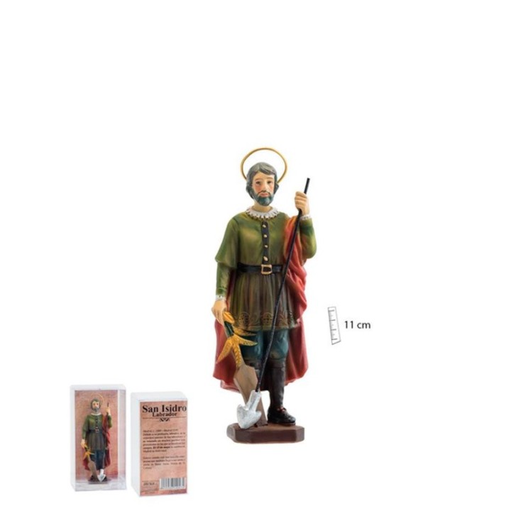Réplique de la figure de San Isidro Labrador (Madrid) 11 cm