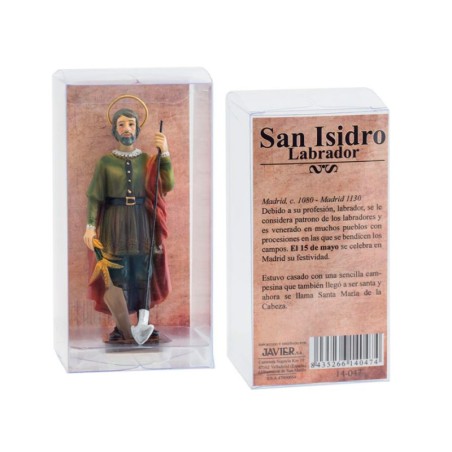 Réplique de la figure de San Isidro Labrador (Madrid) 11 cm
