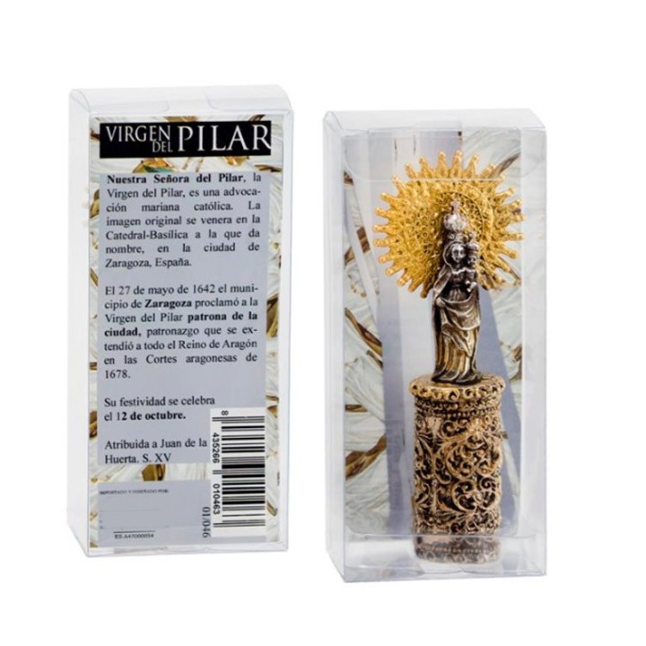 Virgin of the Pillar (Zaragoza), religious statue souvenir from Spain