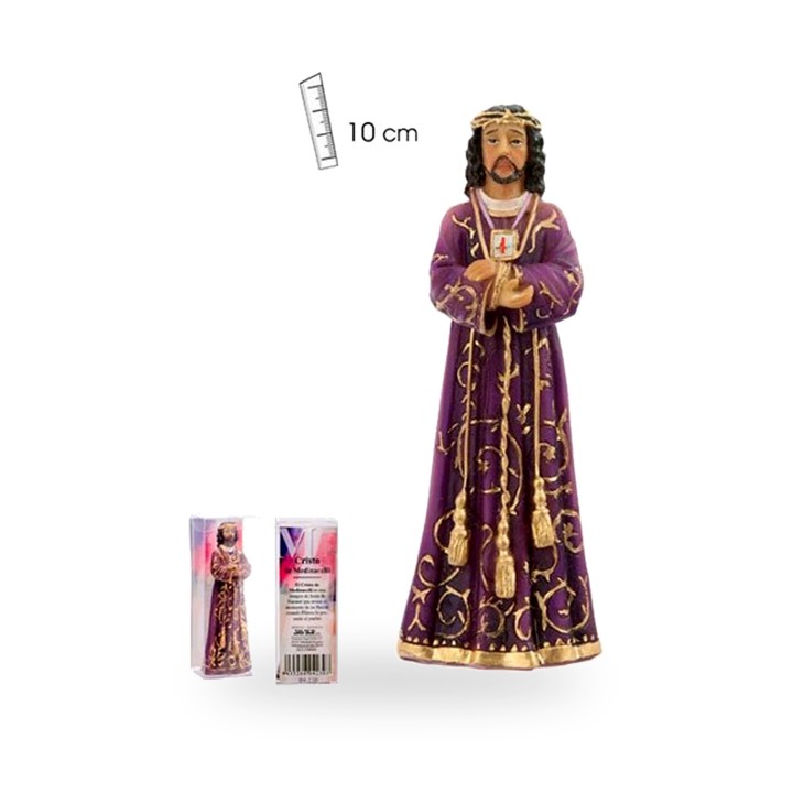 Statuetta del Cristo de Medinaceli, misura piccola da 10 cm
