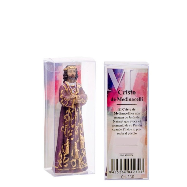 Cristo de Medinaceli (Madrid) 10 cm de alto, tamaño pequeño