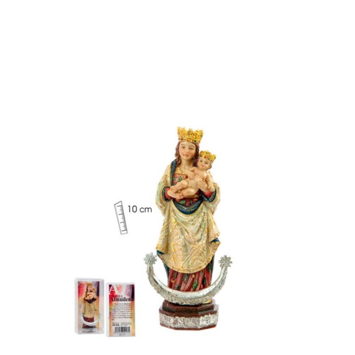 Replica of the Virgin of Almudena (Madrid) 10 cm