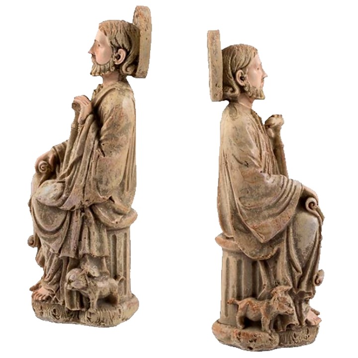 Statuetta di San Giacomo Apostolo – vista 3