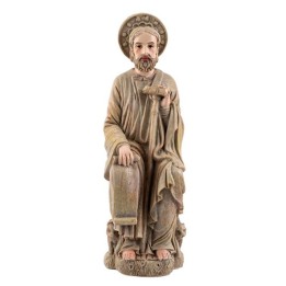 Réplica de la figura Santiago de Compostela (Pórtico de la Gloria)