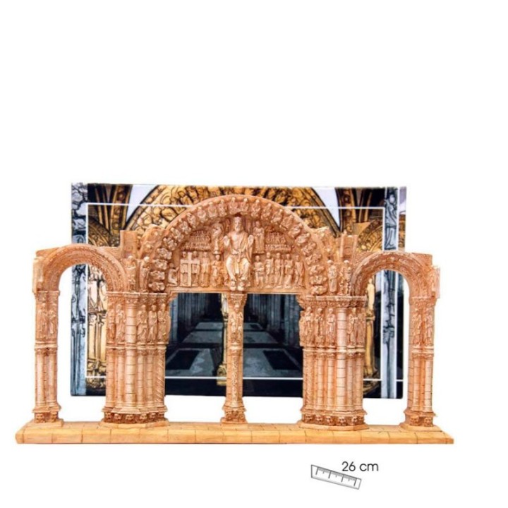 Réplica del Pórtico de la Gloria de Santiago de Compostela (A Coruña)