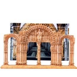 Réplica del Pórtico de la Gloria de Santiago de Compostela (A Coruña)