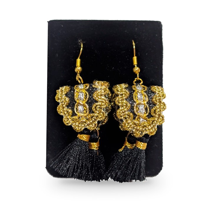 Pendientes taurinos Hombreras de traje de luces – vista 4