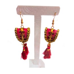 Pendientes taurinos "Hombreras chaquetilla de luces"