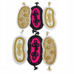 Spalline (hombreras) del traje de luces grandi con machos, coppia