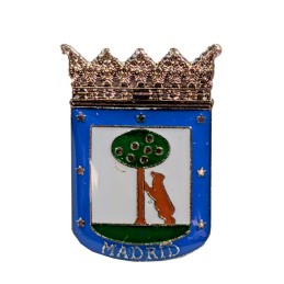 Pins de Madrid escudo de Madrid, Oso y el Madroño