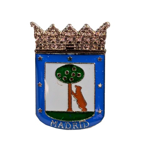 Pins de Madrid escudo de Madrid, Oso y el Madroño