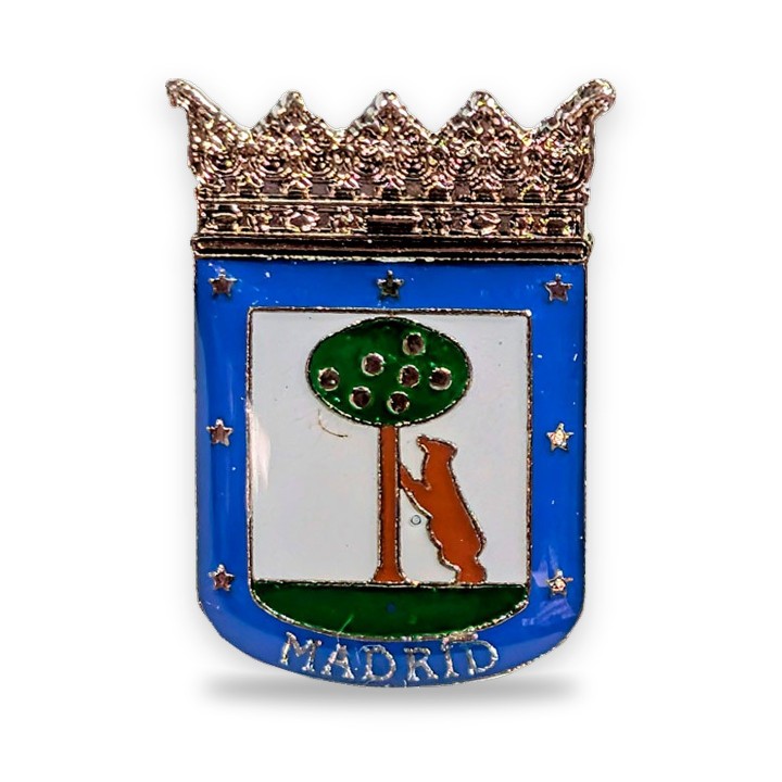 Pin de Madrid con el Oso y el Madroño