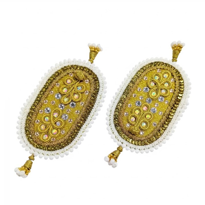 Spalline del traje de luces piccole, bianche