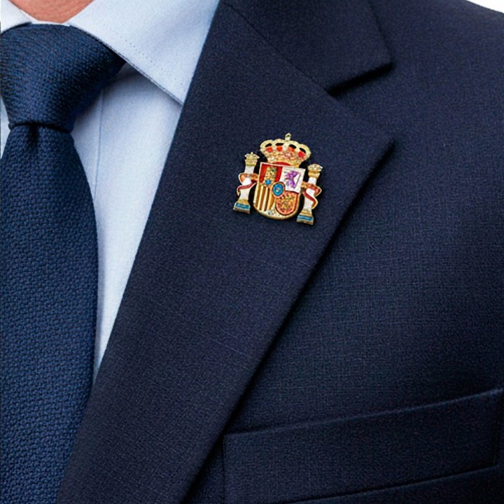 Pin do escudo de Espanha