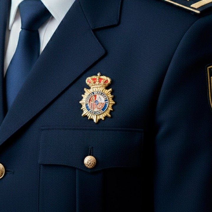 Pin's représentant la Police nationale