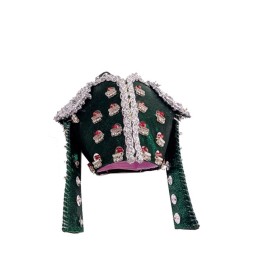 Chaquetilla de traje de Luces para colgar verde