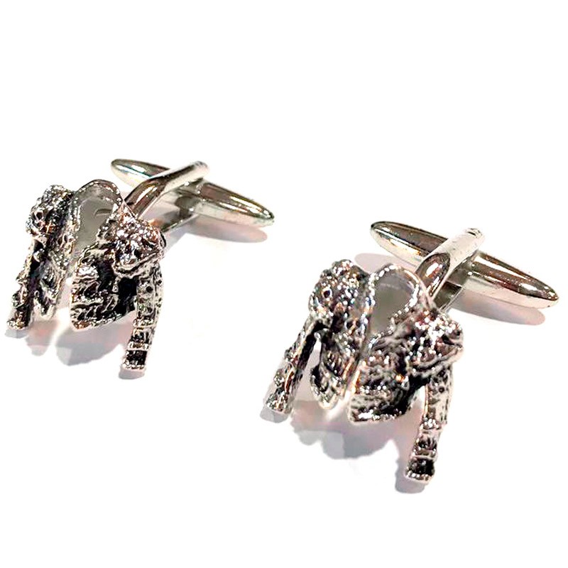 Bullfighter Jacket rhodium Cufflinks