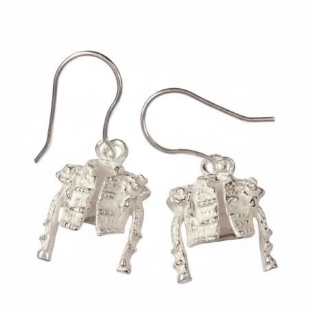 Boucles d'oreilles "chaquetilla" en argent
