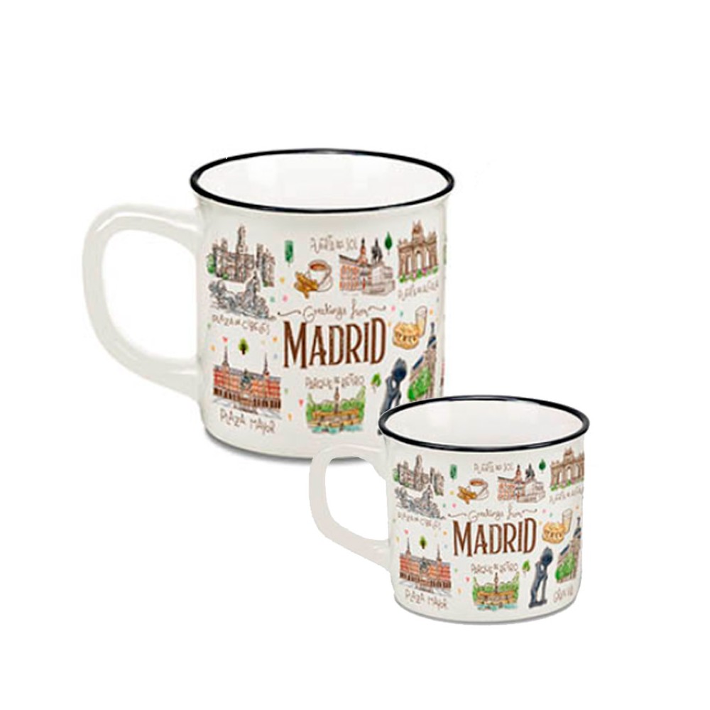 Taza Mug "Madrid Acuarela"