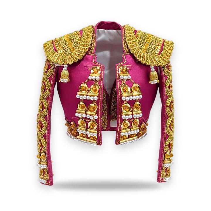 Large miniature suit of lights jacket, 19 x 19 cm