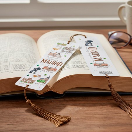 Marca Paginas de libro "Madrid Acuarela"
