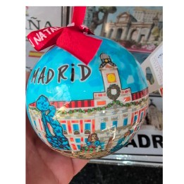 Bola de Natal de Madrid em mosaico, da Olé Mosaic