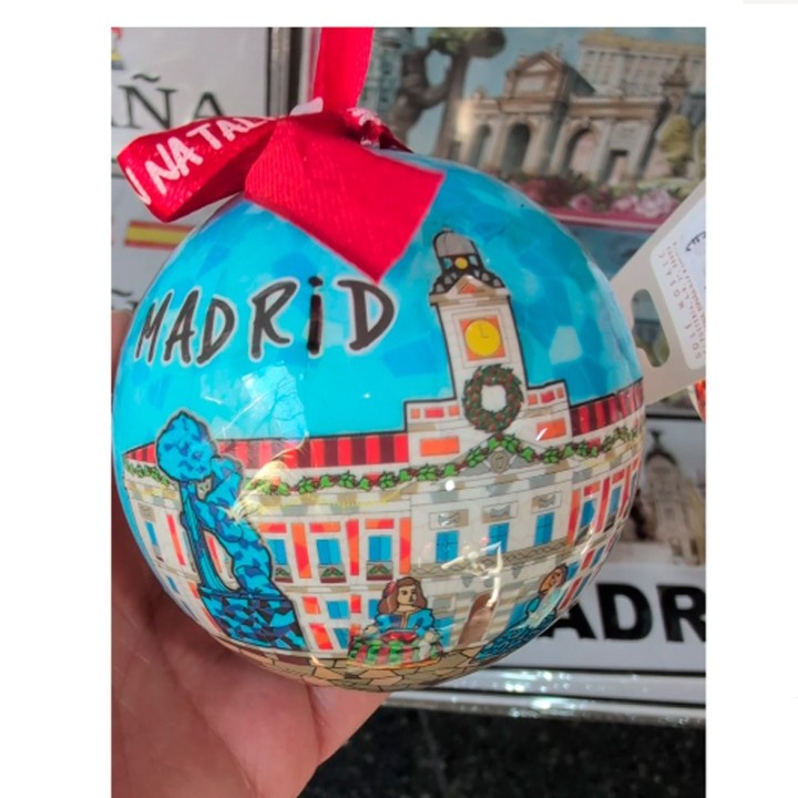 Boule de Noël « Madrid Mosaïque »