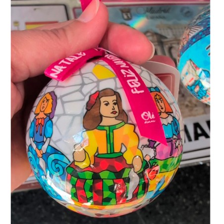 Bola de Navidad "Meninas trencadis"
