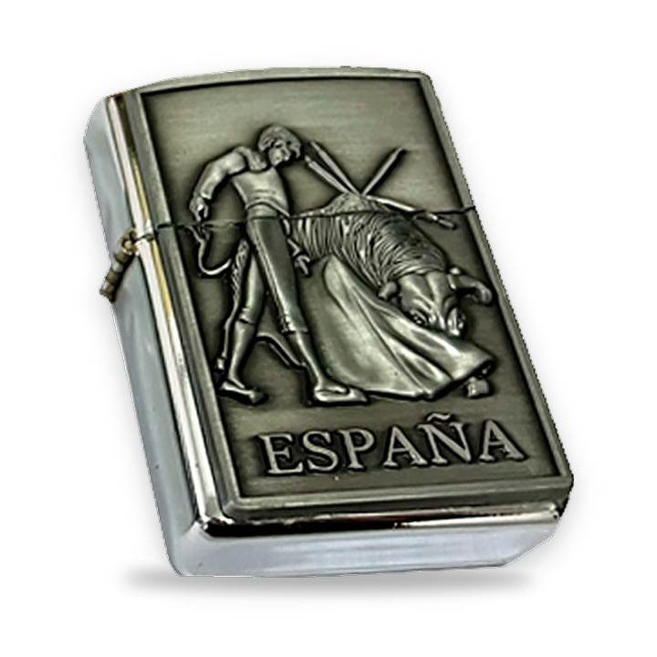Briquet rechargeable type Zippo Espagne et tauromachie – vue 4
