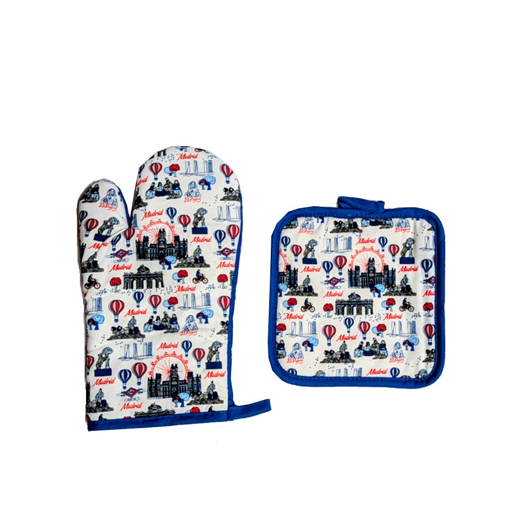 Manopla y agarradera de cocina