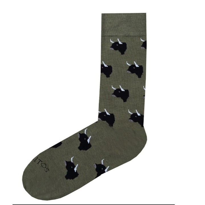 Calcetines Toreritos "Astifino verdes"
