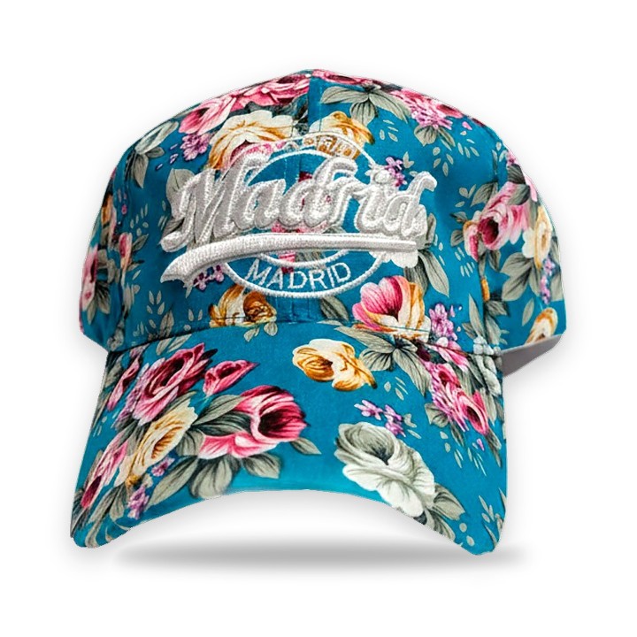 Flores Madrid cap with floral print – view 2