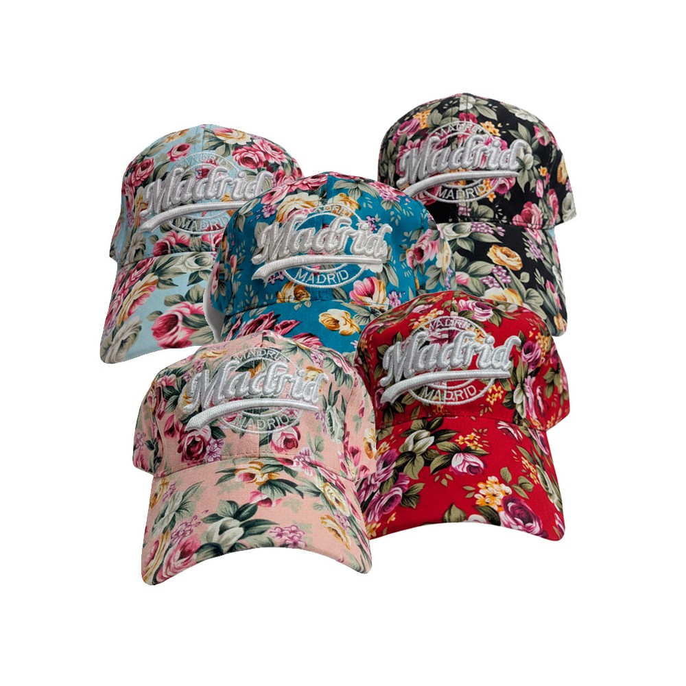 Casquette à visière « Flores Madrid »