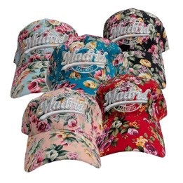 Gorra con visera "Flores Madrid"
